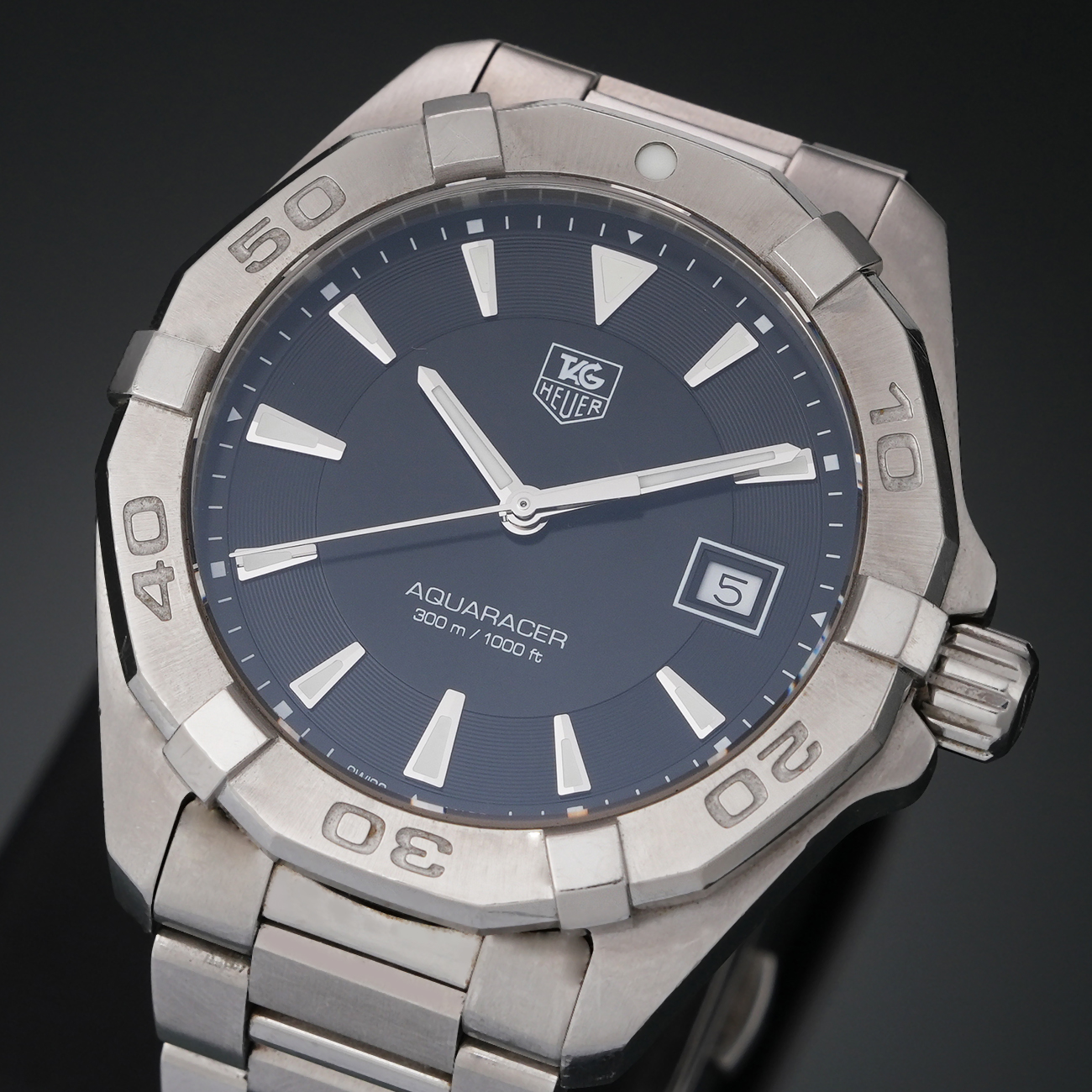 TAG HEUER(USED)태그호이어 WAY1110 아쿠아레이서 쿼츠 41M